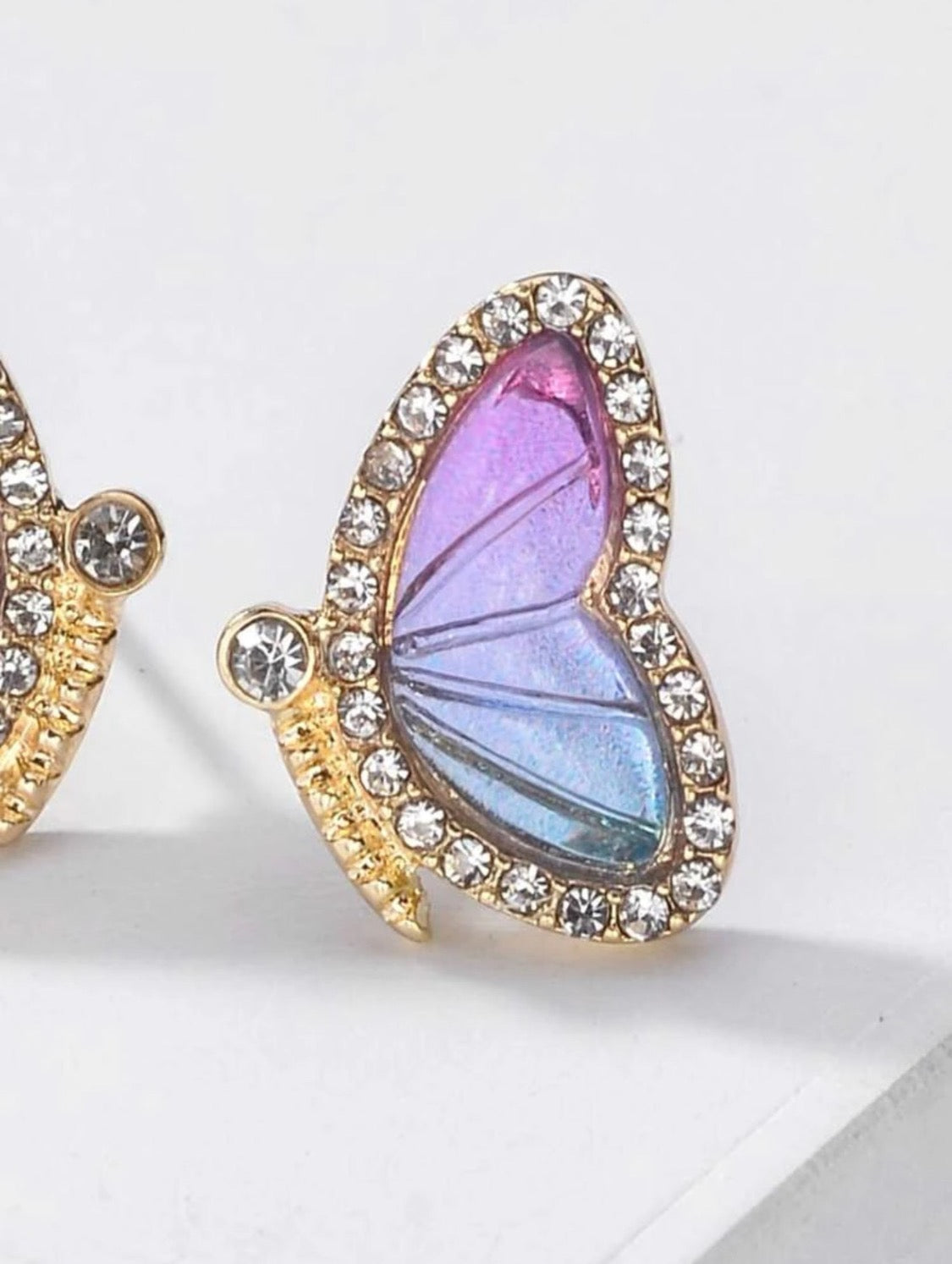Butterfly Ombré Earring Set