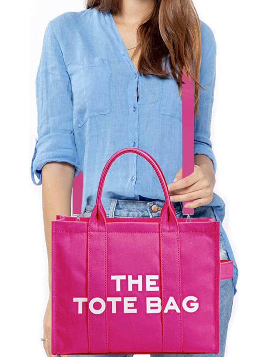 Tote Bag Hot Pink
