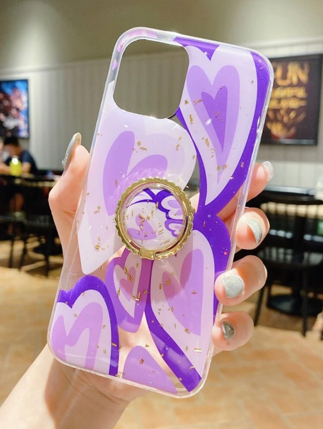 Purple Heart Phone Case