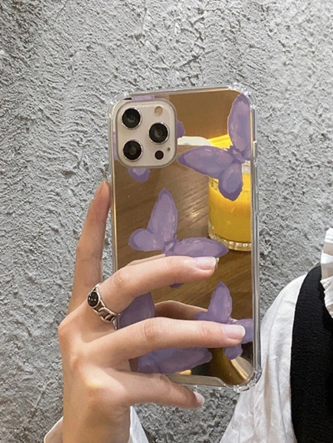 Mirrored Butterfly Case