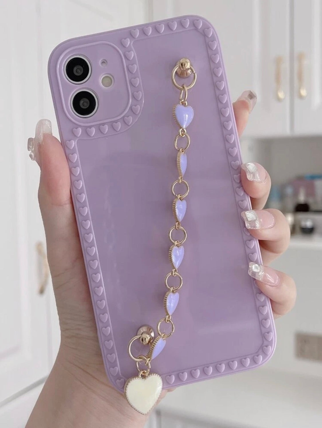 Purple Heart Phone Case