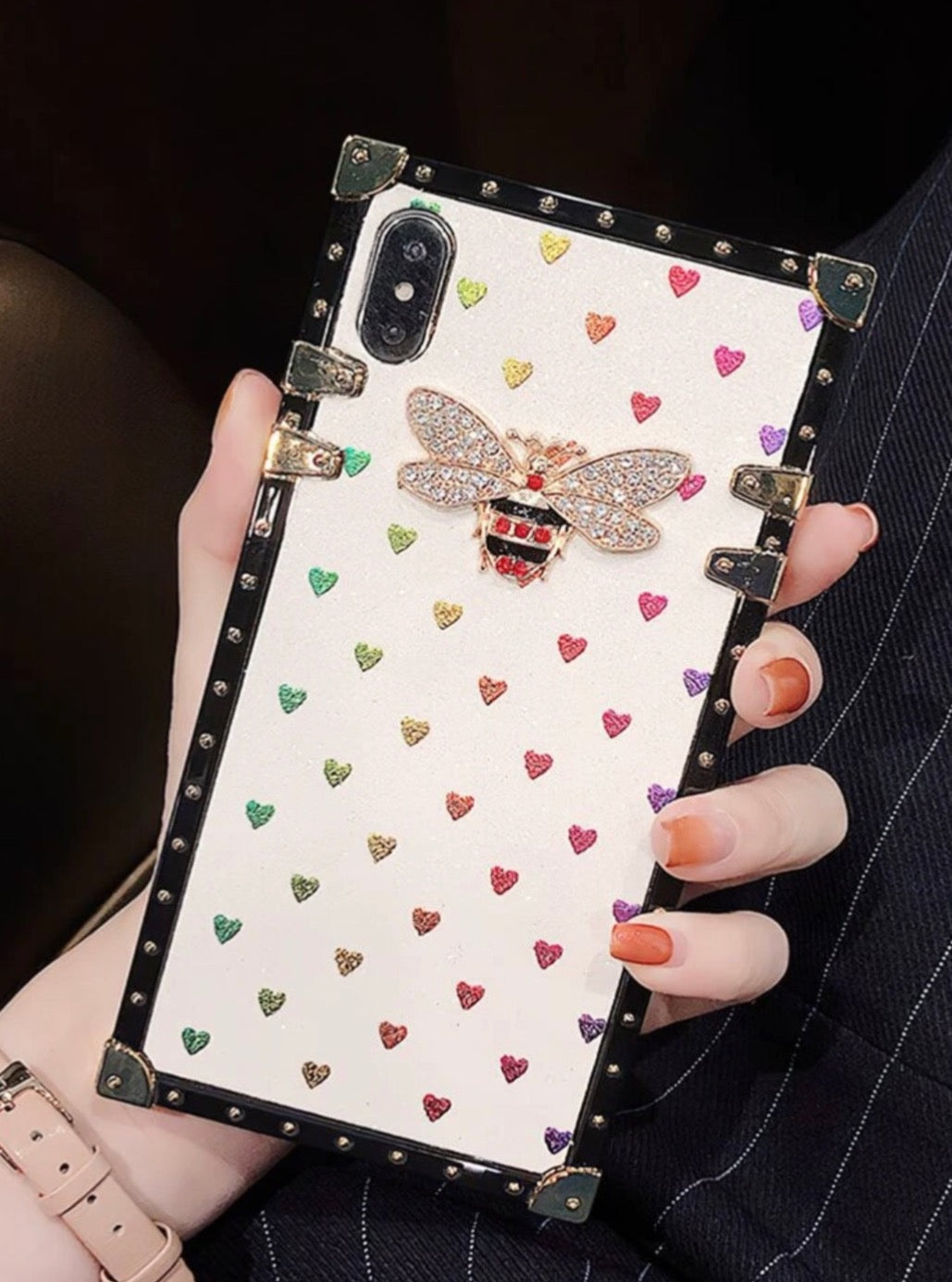 Rainbow Bumblebee Phone Case