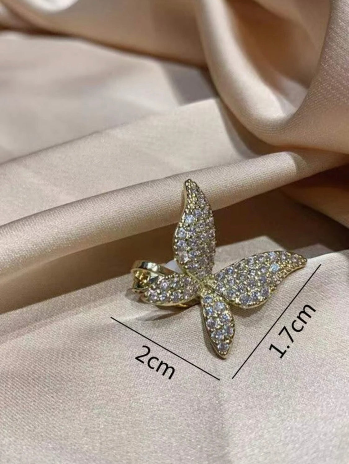 Butterfly Cuff Earrings