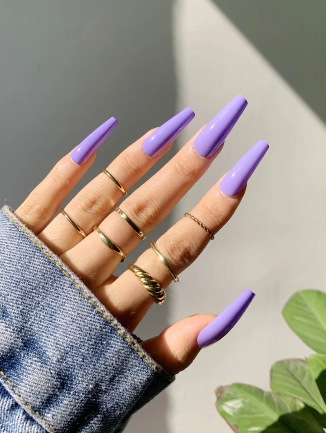 Purple Passion Nails