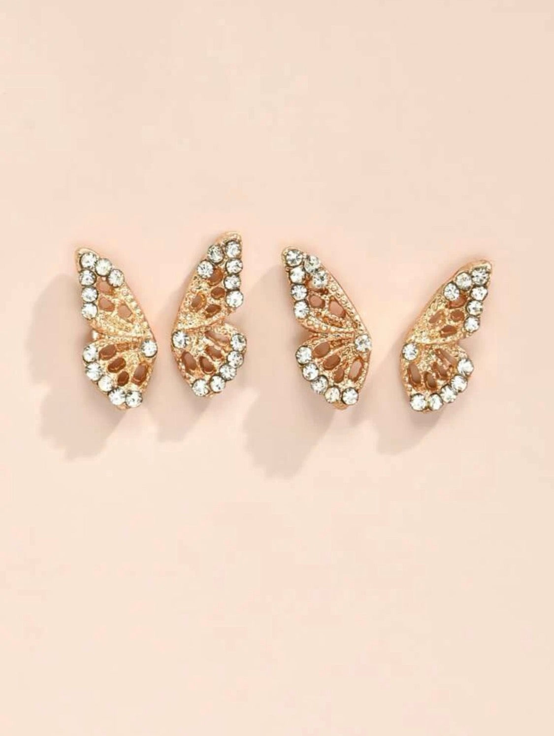 Butterfly Life Like Earrings