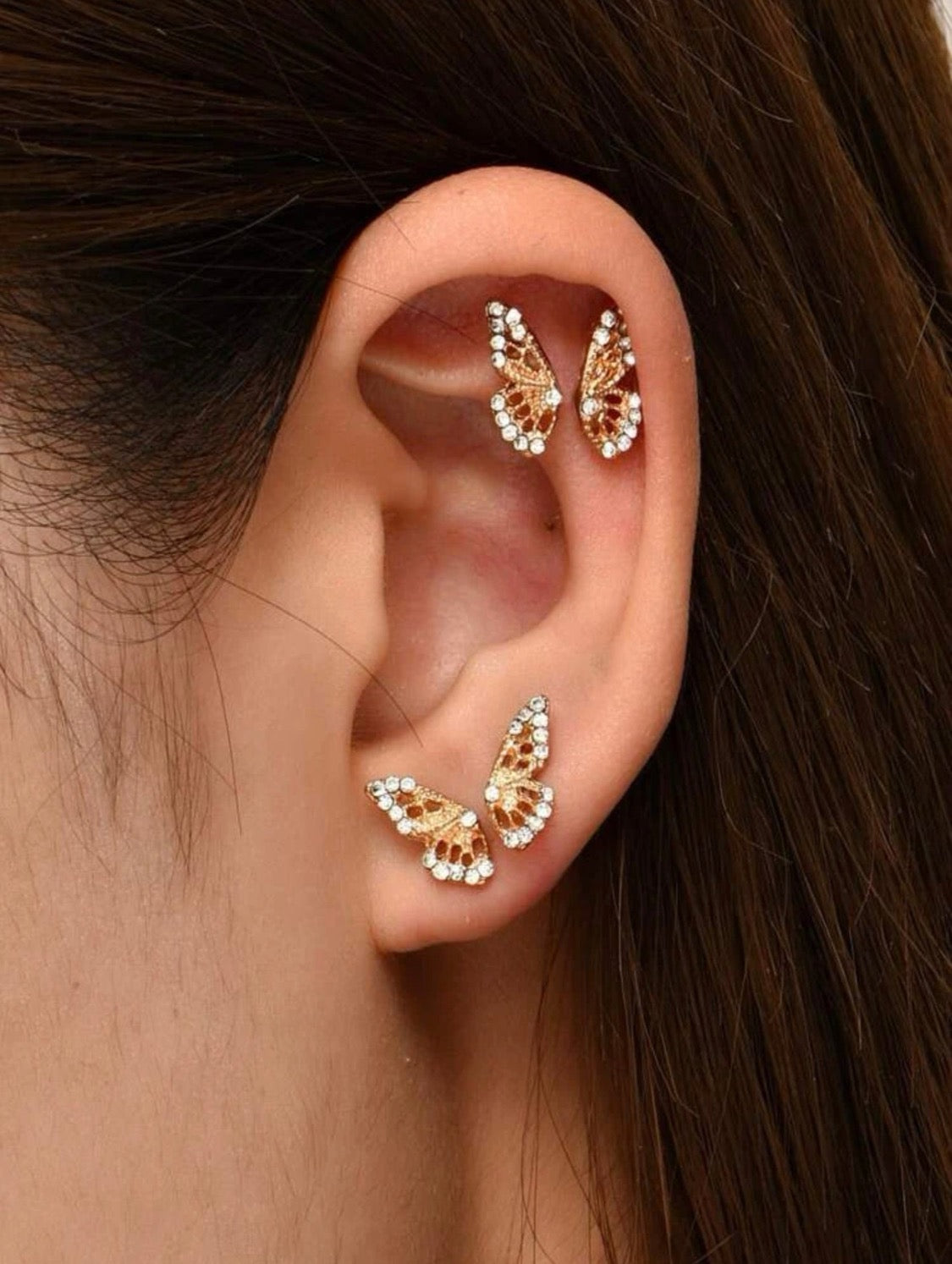 Butterfly Life Like Earrings
