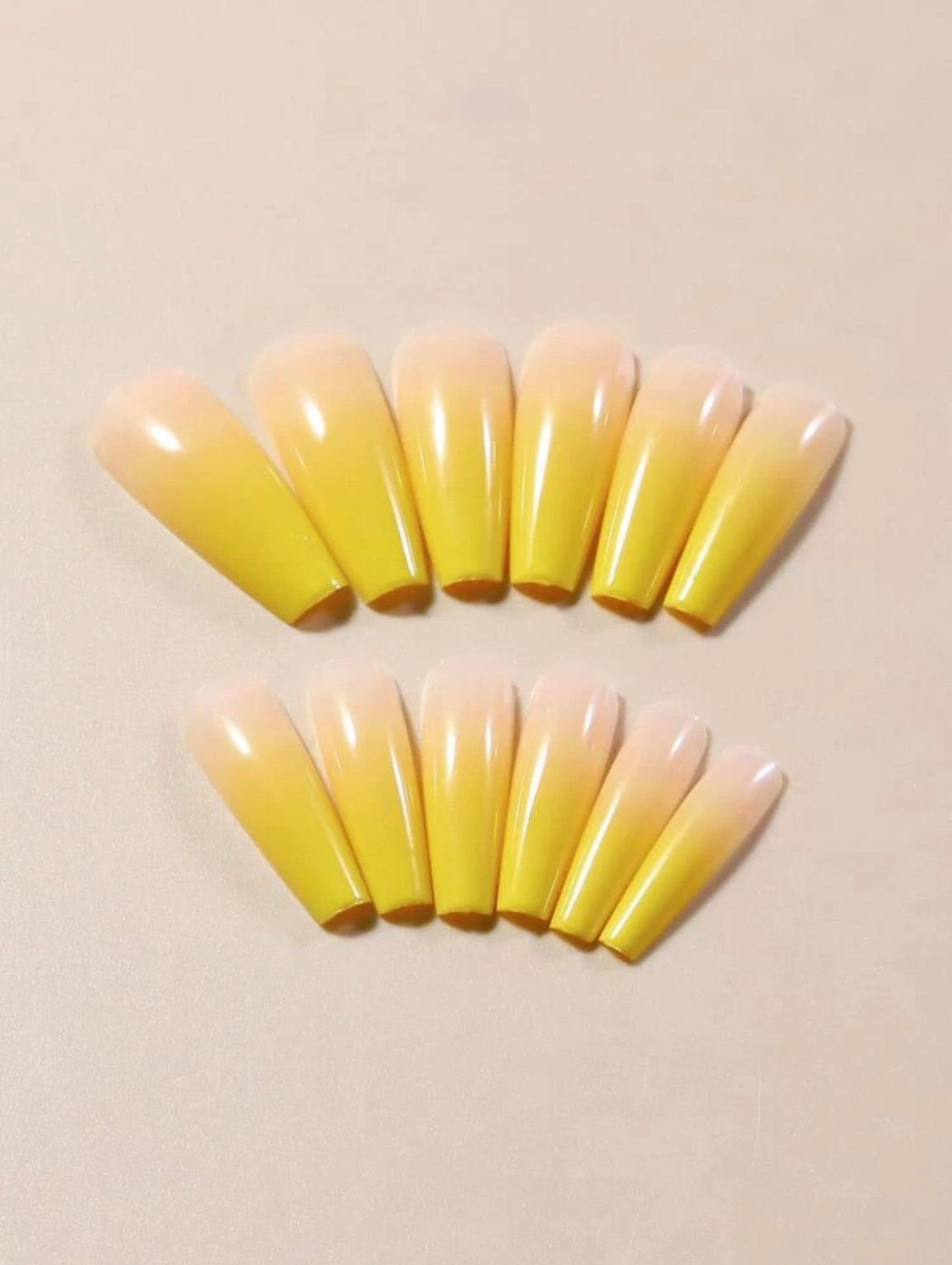 Sunshine Yellow Nails