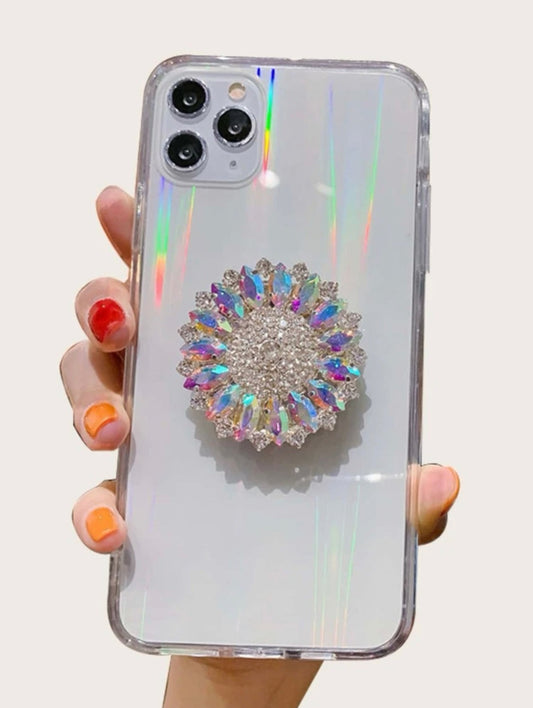 Transparent Bling Phone Case