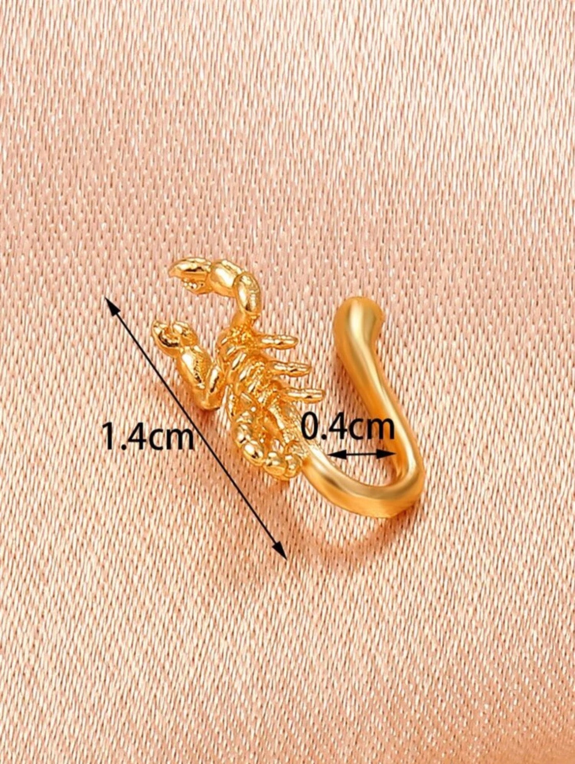 Scorpion Nose Clip Ring