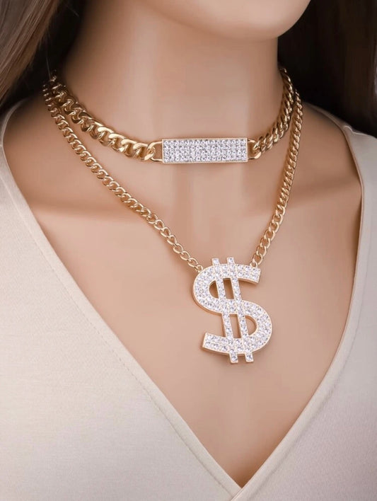 Look Like Money Necklace