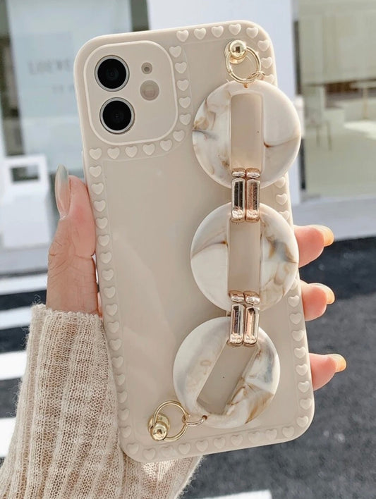 Cream De La Creme Strap Phone Case