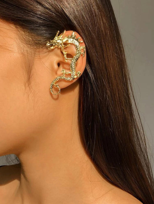 Kiss Of The Dragon Adjustable Clip Earring