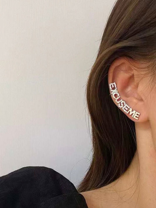 Excuse Me Loop Earring (Silver)