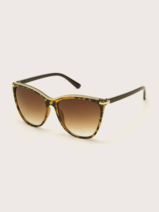 Leopard Framed Sunglasses