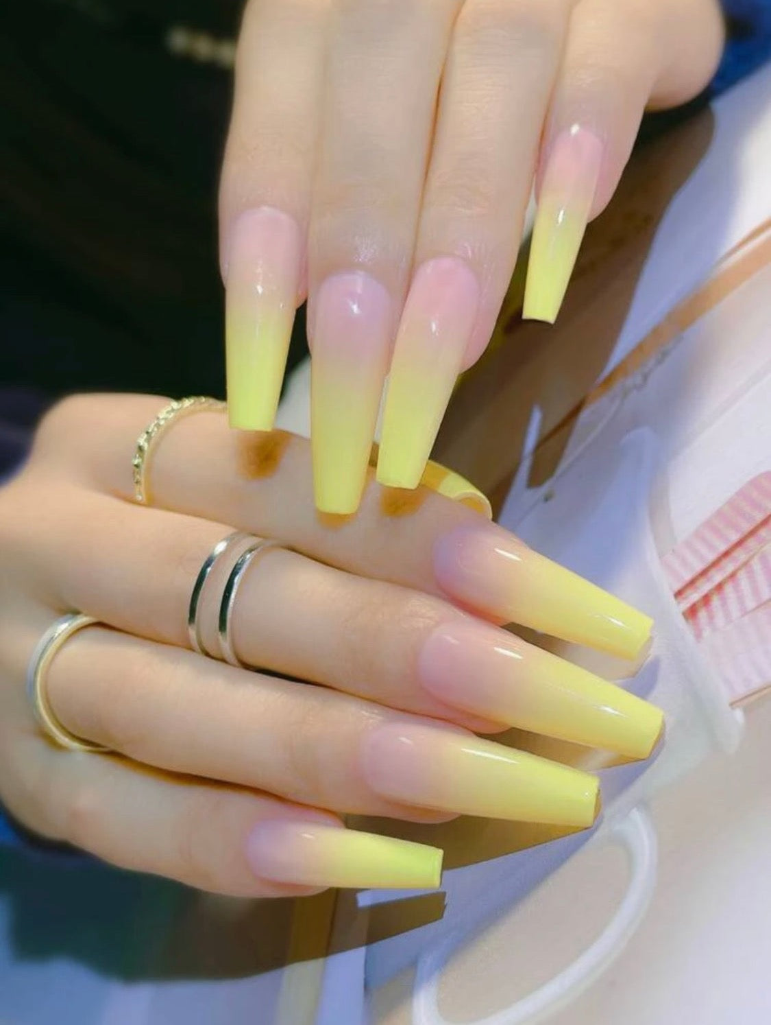 Sunshine Yellow Nails