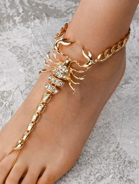 Nefertiti Scorpion Foot Jewelry