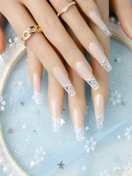 Heart Tip Nail Set