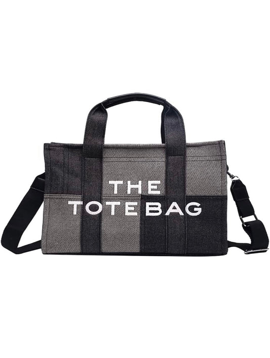 Tote Bag Black & Grey