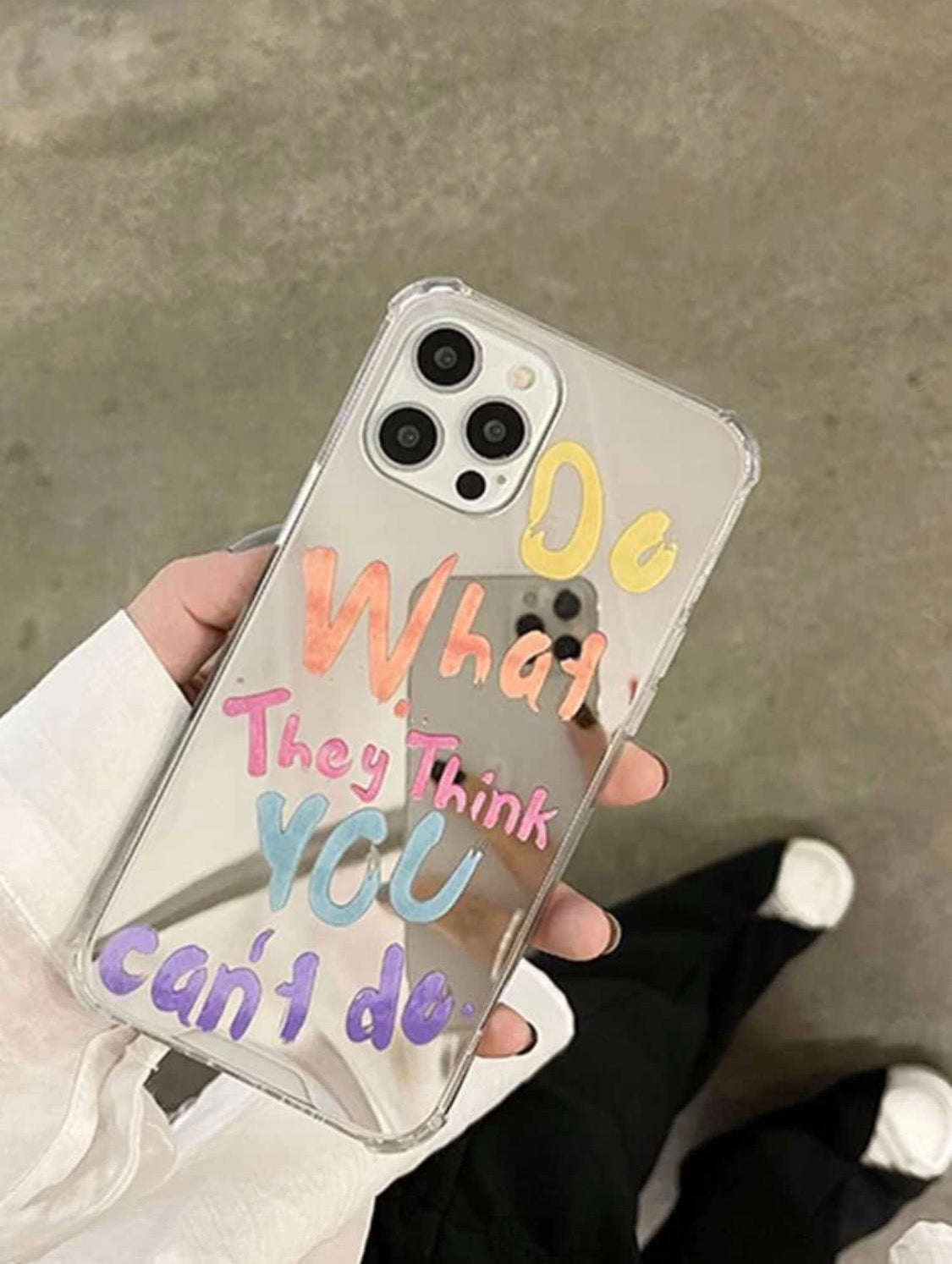 Boss Moves Mirrored Phone Case