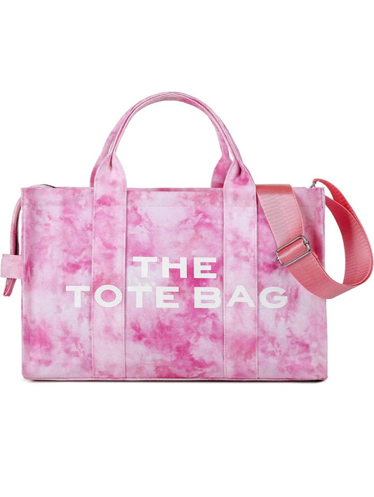 Tote Bag Pink Tye Dye