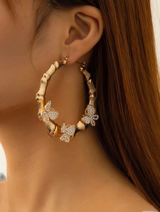 Butterfly Bamboo Earrings🦋