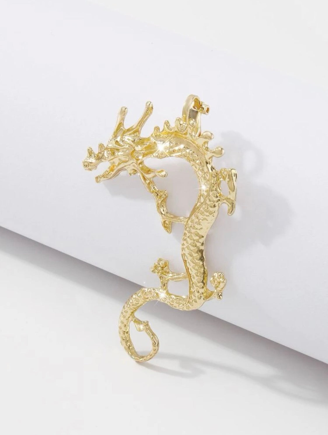 Kiss Of The Dragon Adjustable Clip Earring